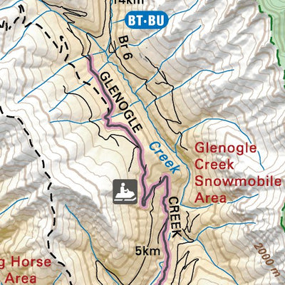 KRBC43 Golden - Kootenay Rockies BC Topo-2023 Preview 3