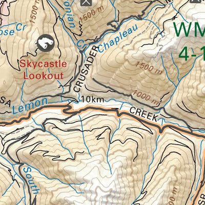 KRBC12 Nelson - Kootenay Rockies BC Topo-2023 Preview 3