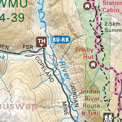 KRBC34 Revelstoke - Kootenay Rockies BC Topo-2023 Preview 3