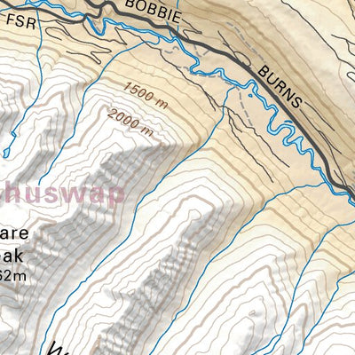 KRBC37 Parson - Kootenay Rockies BC Topo-2023 Preview 2