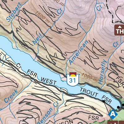 KRBC28 Trout Lake - Kootenay Rockies BC Topo-2023 Preview 2