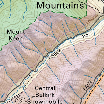KRBC28 Trout Lake - Kootenay Rockies BC Topo-2023 Preview 3