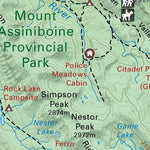 KRBC39 Mt Assiniboine Prov Park - Kootenay Rockies BC Topo-2023 Preview 2
