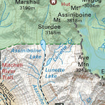 KRBC39 Mt Assiniboine Prov Park - Kootenay Rockies BC Topo-2023 Preview 3