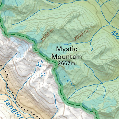 KRBC41 Tangier River - Kootenay Rockies BC Topo-2023 Preview 2