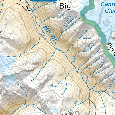 KRBC41 Tangier River - Kootenay Rockies BC Topo-2023 Preview 3