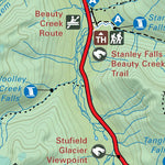 KRBC51 Columbia Icefield - Kootenay Rockies BC Topo-2023 Preview 2