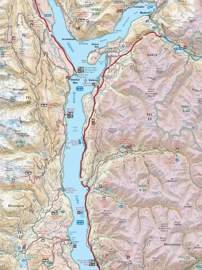 KRBC27 Shelter Bay - Kootenay Rockies BC Topo-2023 Preview 1
