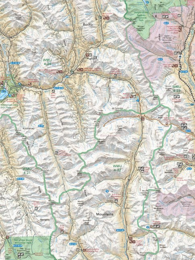 KRBC24 White River - Kootenay Rockies BC Topo-2023 Preview 1