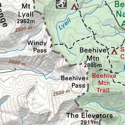 KRBC25 Elkford - Kootenay Rockies BC Topo-2023 Preview 2