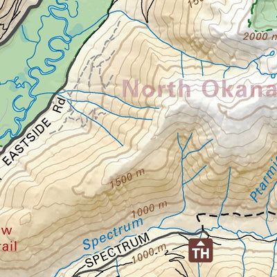 KRBC26 Monashee Provincial Park - Kootenay Rockies BC Topo-2023 Preview 2