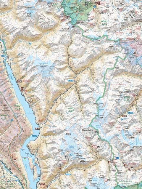 KRBC29 Duncan Lake - Kootenay Rockies BC Topo-2023 Preview 1