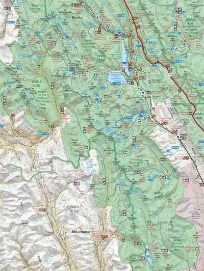 KRBC32 Elk Lakes Provincial Park - Kootenay Rockies BC Topo-2023 Preview 1