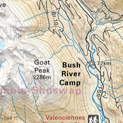 KRBC47 Bush Harbour - Kootenay Rockies BC Topo-2023 Preview 2