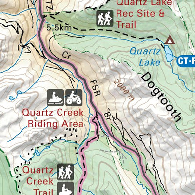 KRBC42 Rogers Pass - Kootenay Rockies BC Topo-2023 Preview 2