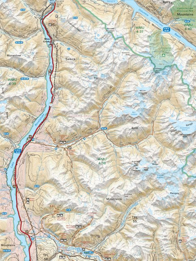 KRBC45 Mica Creek - Kootenay Rockies BC Topo-2023 Preview 1