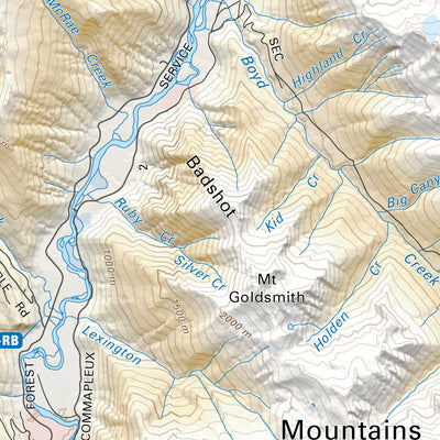 WMU 4-33 Kootenay Region - Hunting Topo BC Preview 3