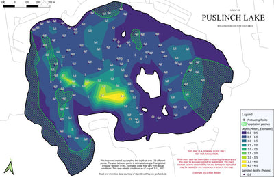 Puslinch Lake bathymetry Preview 1