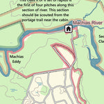Machias River Map and Guide: Wigwam Rapids Preview 3