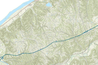 KyTopo (N06E23): Ghent, Kentucky - 24k Preview 1