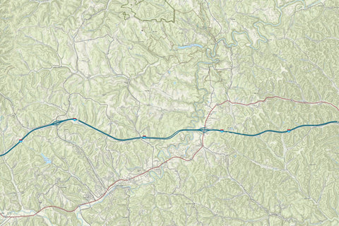 KyTopo (N09E32): Olive Hill, Kentucky - 24k Preview 1