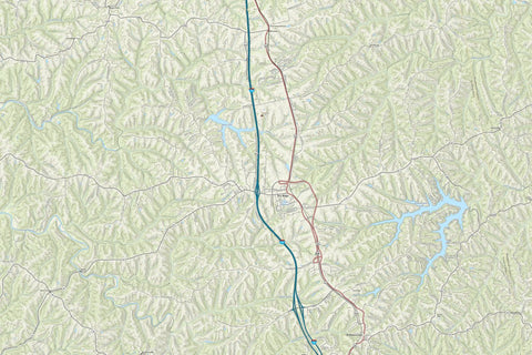 KyTopo (N06E25): Williamstown, Kentucky - 24k Preview 1