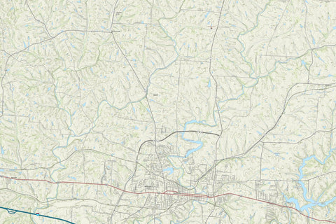 KyTopo (N10E22): Shelbyville North, Kentucky - 24k Preview 1