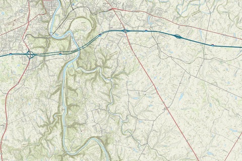 KyTopo (N11E24): Frankfort South, Kentucky - 24k Preview 1