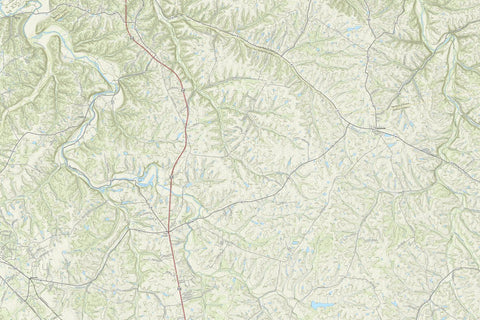 KyTopo (N13E21): Fairfield, Kentucky - 24k Preview 1