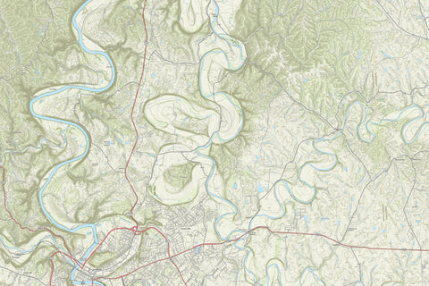 KyTopo (N10E24): Frankfort North, Kentucky - 24k Preview 1