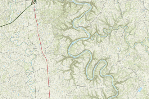 KyTopo (N13E24): Oregon, Kentucky - 24k Preview 1