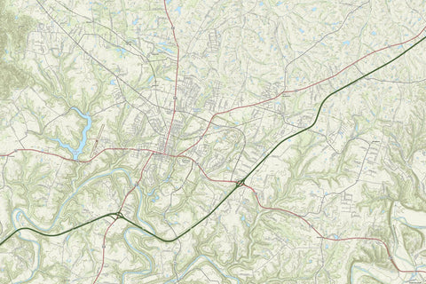 KyTopo (N14E21): Bardstown, Kentucky - 24k Preview 1
