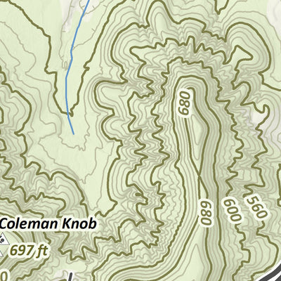 KyTopo (N12E20): Mount Washington West, Kentucky - 24k Preview 3