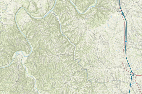 KyTopo (N14E26): Stringtown, Kentucky - 24k Preview 1