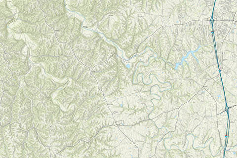 KyTopo (N15E26): Richmond West, Kentucky - 24k Preview 1