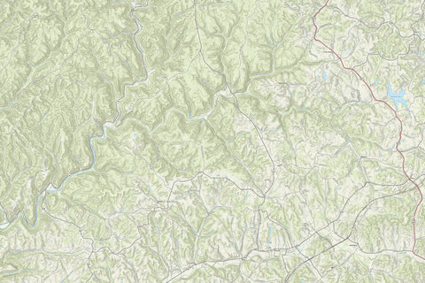 KyTopo (N18E28): Pine Flat, Kentucky - 24k Preview 1