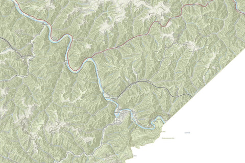 KyTopo (N18E36): Elkhorn City, Kentucky - 24k Preview 1