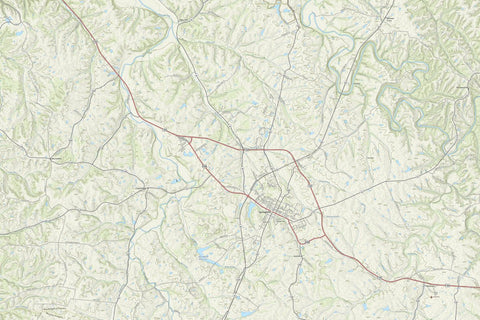 KyTopo (N15E22): Springfield, Kentucky - 24k Preview 1