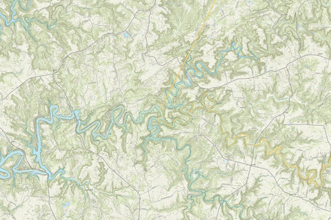 KyTopo (N16E17): Hardin Springs, Kentucky - 24k Preview 1