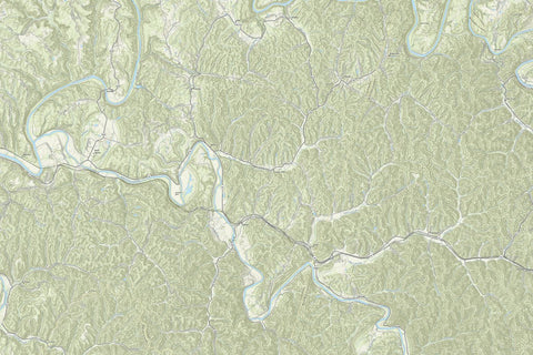 KyTopo (N16E30): Canyon Falls, Kentucky - 24k Preview 1