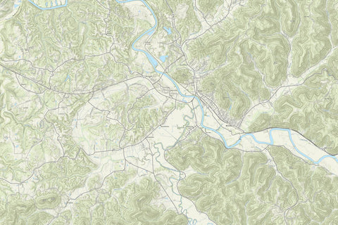 KyTopo (N15E28): Irvine, Kentucky - 24k Preview 1