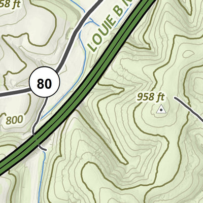 KyTopo (N21E21): Gradyville, Kentucky - 24k Preview 2