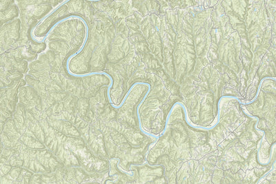 KyTopo (N16E29): Beattyville, Kentucky - 24k Preview 1