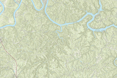 KyTopo (N22E26): Bauer, Kentucky - 24k Preview 1