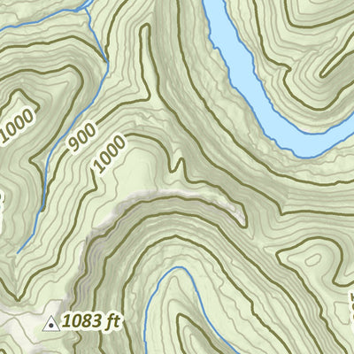 KyTopo (N22E26): Bauer, Kentucky - 24k Preview 2