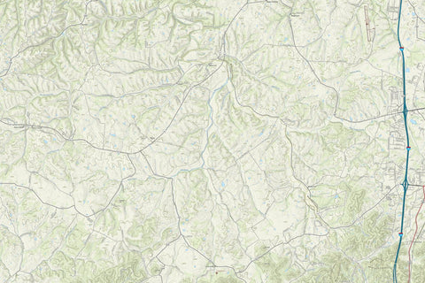 KyTopo (N16E26): Berea West, Kentucky - 24k Preview 1