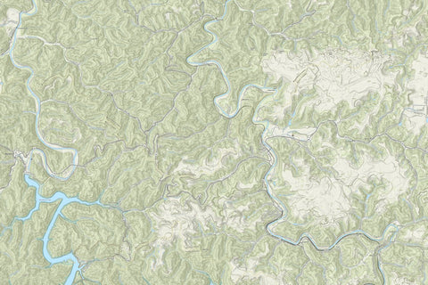 KyTopo (N18E31): Buckhorn, Kentucky - 24k Preview 1