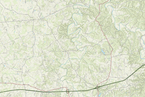 KyTopo (N21E20): Clarks Corner, Kentucky - 24k Preview 1