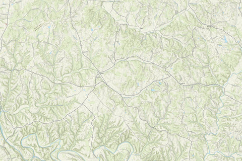 KyTopo (N24E19): Flippin, Kentucky - 24k Preview 1