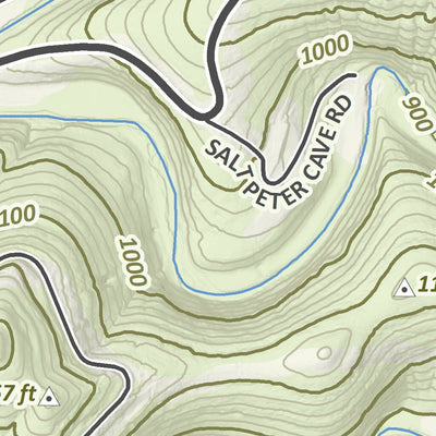 KyTopo (N18E27): Cooksburg, Kentucky - 24k Preview 2
